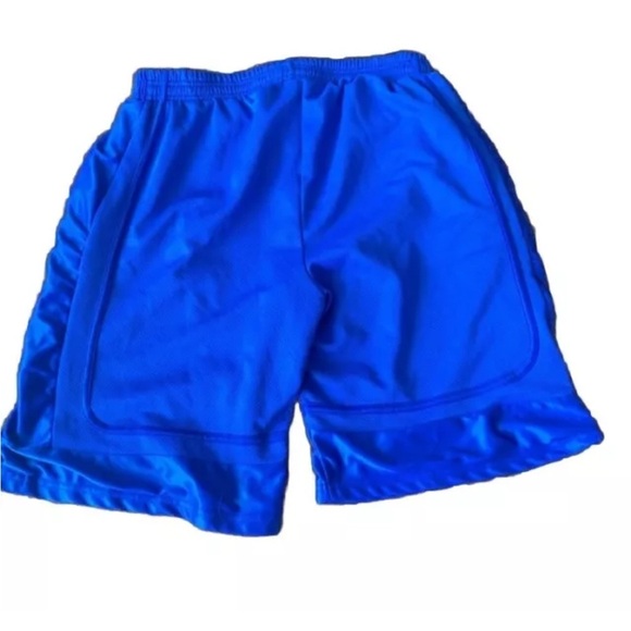 Red and Blue Athletic Shorts - Picture 3 of 10